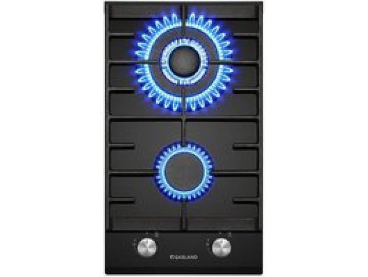 GASLAND GH2302BG1FC Plaque de Cuisson Gaz 2 Feux Plaque gaz Verre trempé GPL/gaz naturel Noir 30 cm