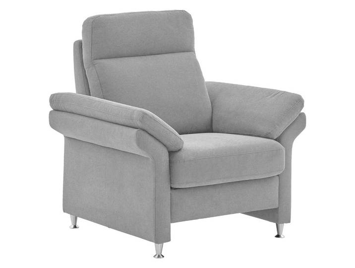 Pure Home Comfort Fernsehsessel, Hellgrau, Metall, 96x103x89 cm, Fußauswahl, Lederauswahl, Stoffauswahl, Wohnzimmer, Sessel, Fernsehsessel