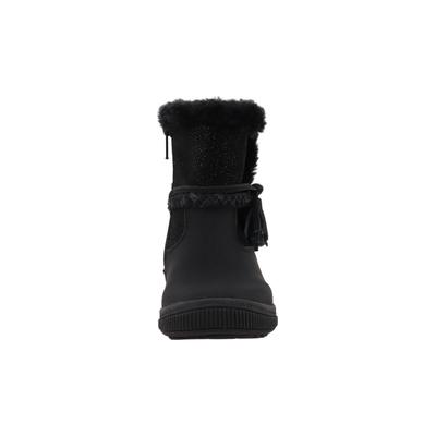 Stiefel TOM TAILOR "Tom Tailor Winter Boots", Mädchen, Gr. 27, schwarz, Polyester, unifarben, Schuhe Stiefel