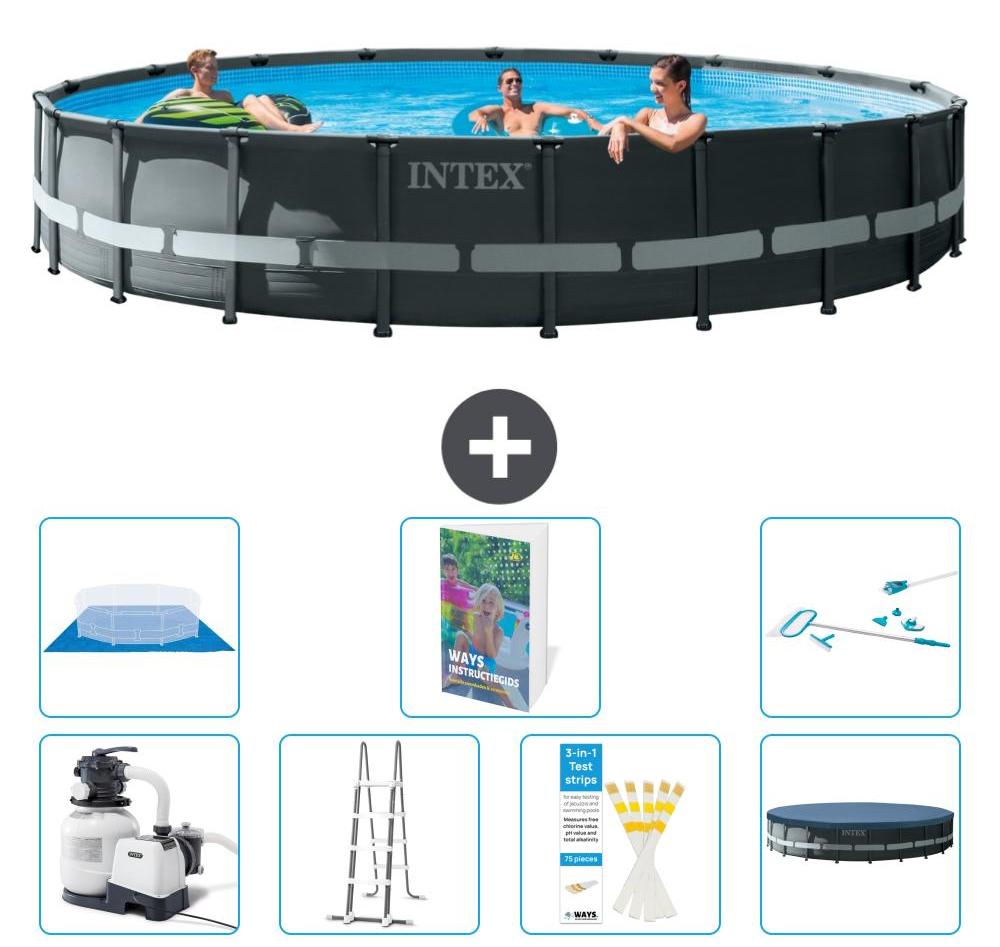 Ultra XTR Pool Rund - 610x122 cm - 6-teilig S573