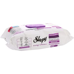 Sleepy Reinigungstücher Easy Clean XL Orchideengarten, feucht, für alle Oberflächen, im Softpack, 60 Tücher