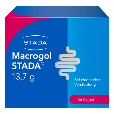 STADA Consumer Health Deutschland GmbH MACROGOL STADA 13,7 g Plv.z.Her.e.Lsg.z.Einnehmen 30 St 09404236