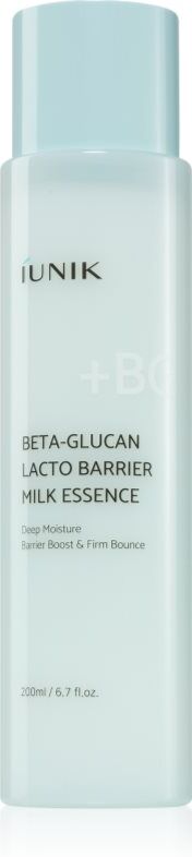 iUnik Beta Glucan Lacto Barrier Milk Essence face lotion for skin regeneration and renewal 200 ml
