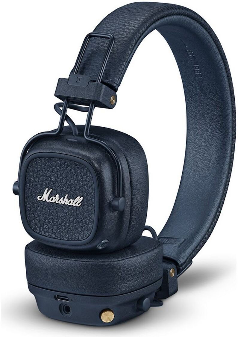 Marshall Major V Wireless On-Ear Headphones - Midnight Blue