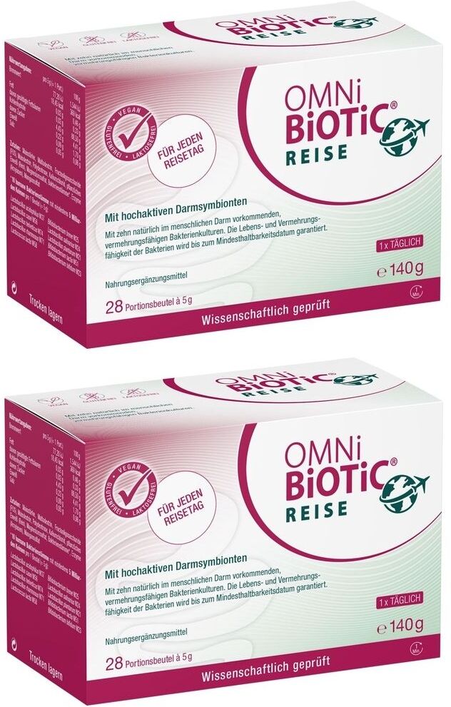 Omni BiOTiC Reise Pulver Beutel 2x 2x28x5 g