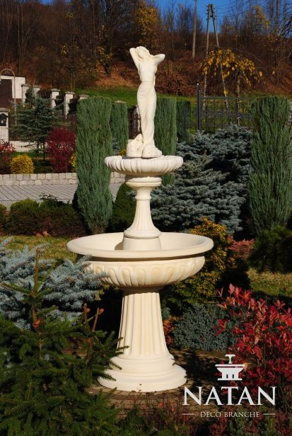 Springbrunnen Garten Teich Brunnen Steinbrunnen Gartenbrunnen Fontaine Stein