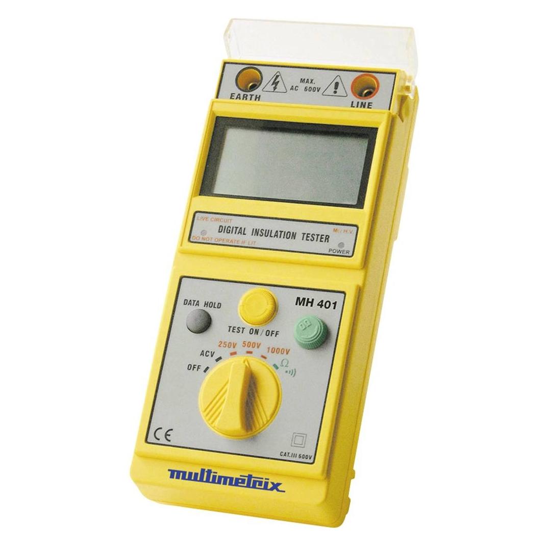 Multimetrix MH 401 Misuratore di isolamento 250 V, 500 V, 1000 V (Hand-Multimeter) (P06234101)