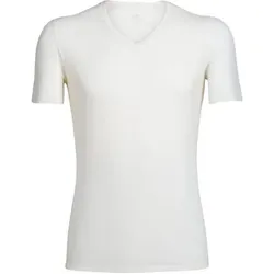 ICEBREAKER Herren Funktionsunterhemd / Unterhemd "Anatomica Short Sleeve V", Größe S in Weiß Weiß