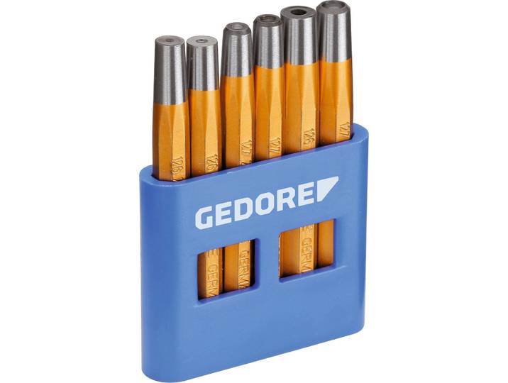 Gedore 125 B - - Nietzieher und -kopfsetzer Satz 6-tlg Gedore 8773600