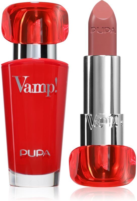 PUPA Milano Vamp! Luminous Lipstick lipstick for full lips shade 103 Tea Rose 3.5 g