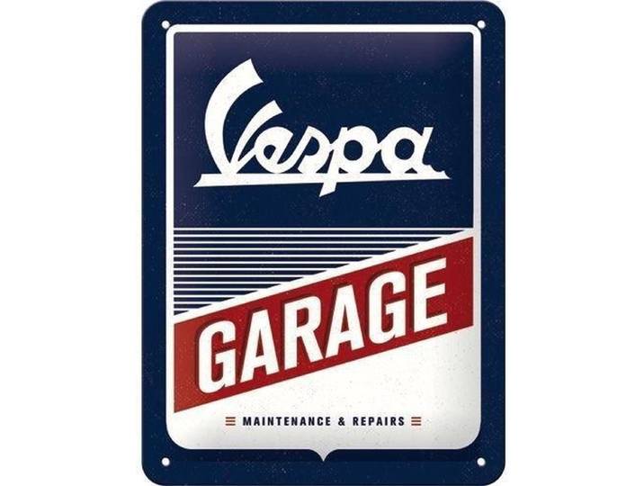 Wandbord - Vespa Garage -15x20-