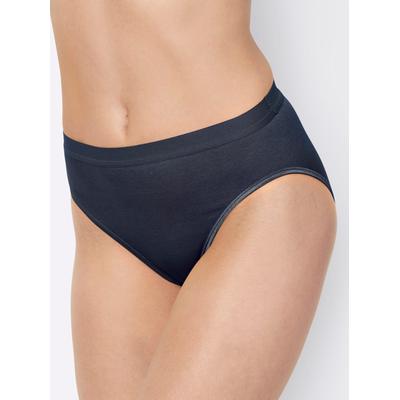 Slip WÄSCHEPUR, Damen, Gr. 38, 1 Stk., blau (marine), 95% Modal, 5% Elasthan, Unterhosen Slip