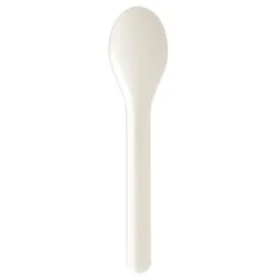 100x DUNI Pluma Löffel 15 cm Weiß