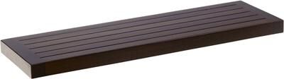 AquaTeak Moa Floating Teak Wall Shelf