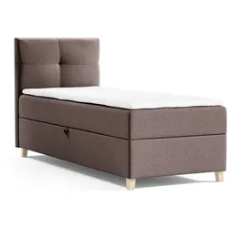 POLSTERBETT Helen Mini 103/206/106 braun