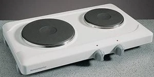 Rommelsbacher Doppelkochplatte THS 2590 (weiß)