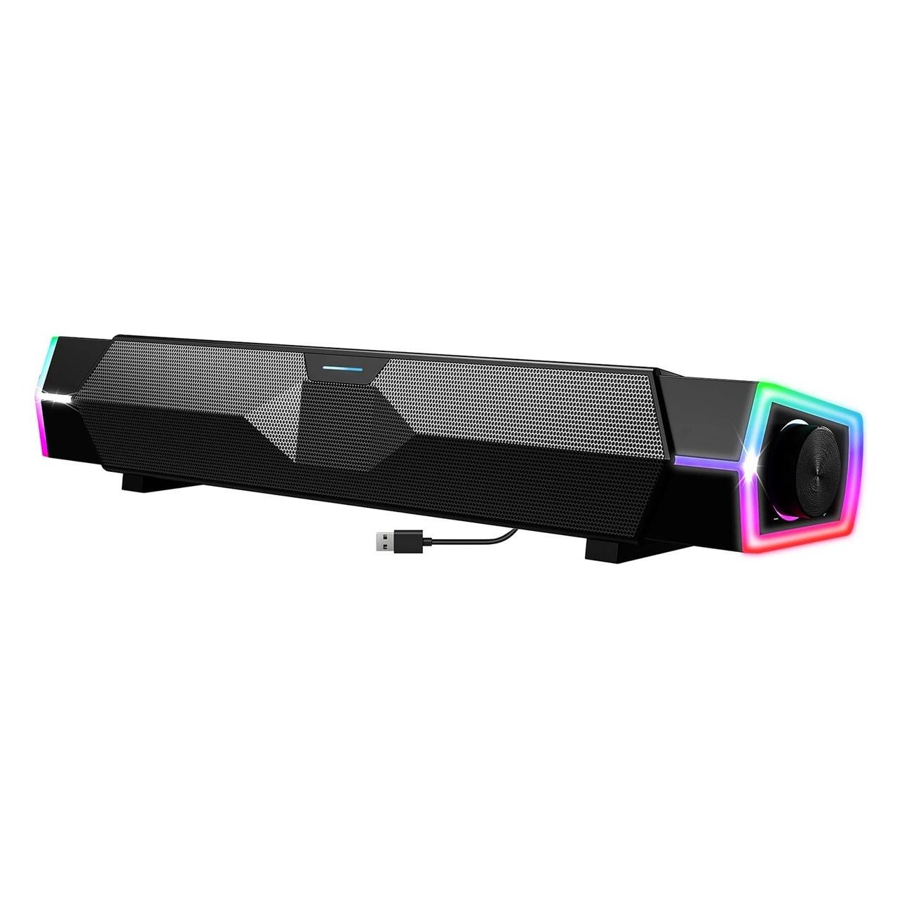 Spirit Of Gamer Enceinte barre de son Fanatic 200 RGB (Noir) (SP-6500)