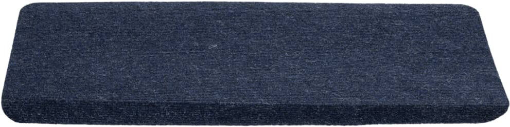 17 Stories Jalesa Stair Tread Blue Half-Round 17cm x 56cm