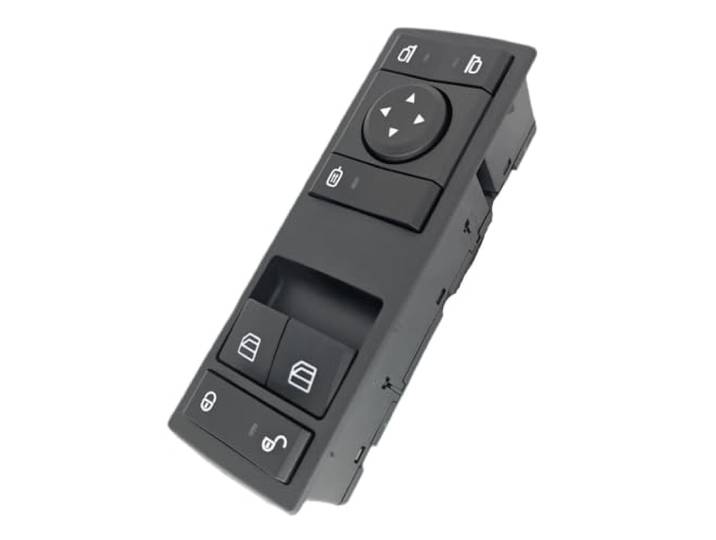 Autofenster Schalter Für Benz Truck Actros MP4 2011 ABS-Kunststoff-Glas-Hebeknopf A9605450813 A9605450913 A9605451213(A9605450813-4Pins)