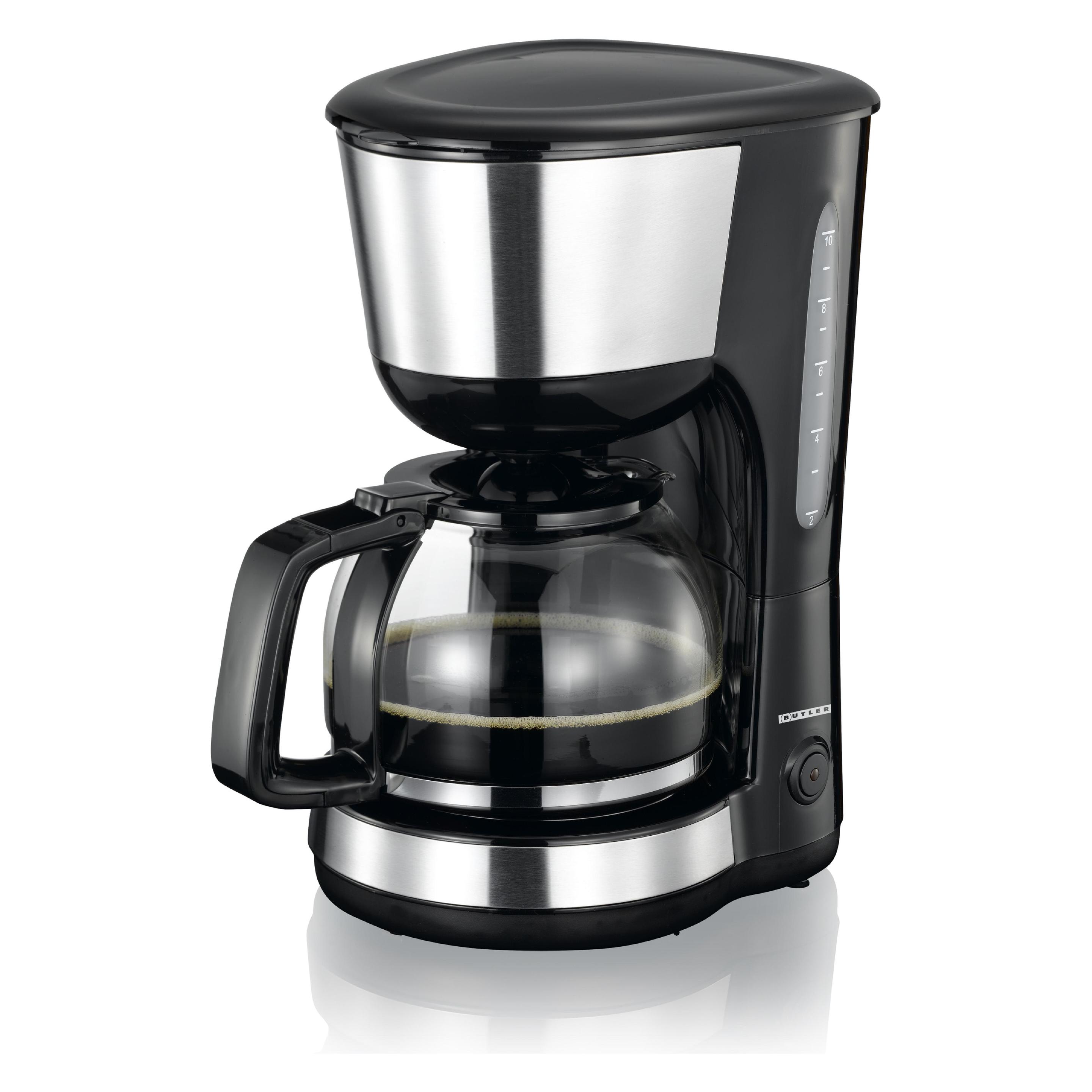 Butler 16100128 - Kaffeemaschine 1,25L, schwarz (16100128)