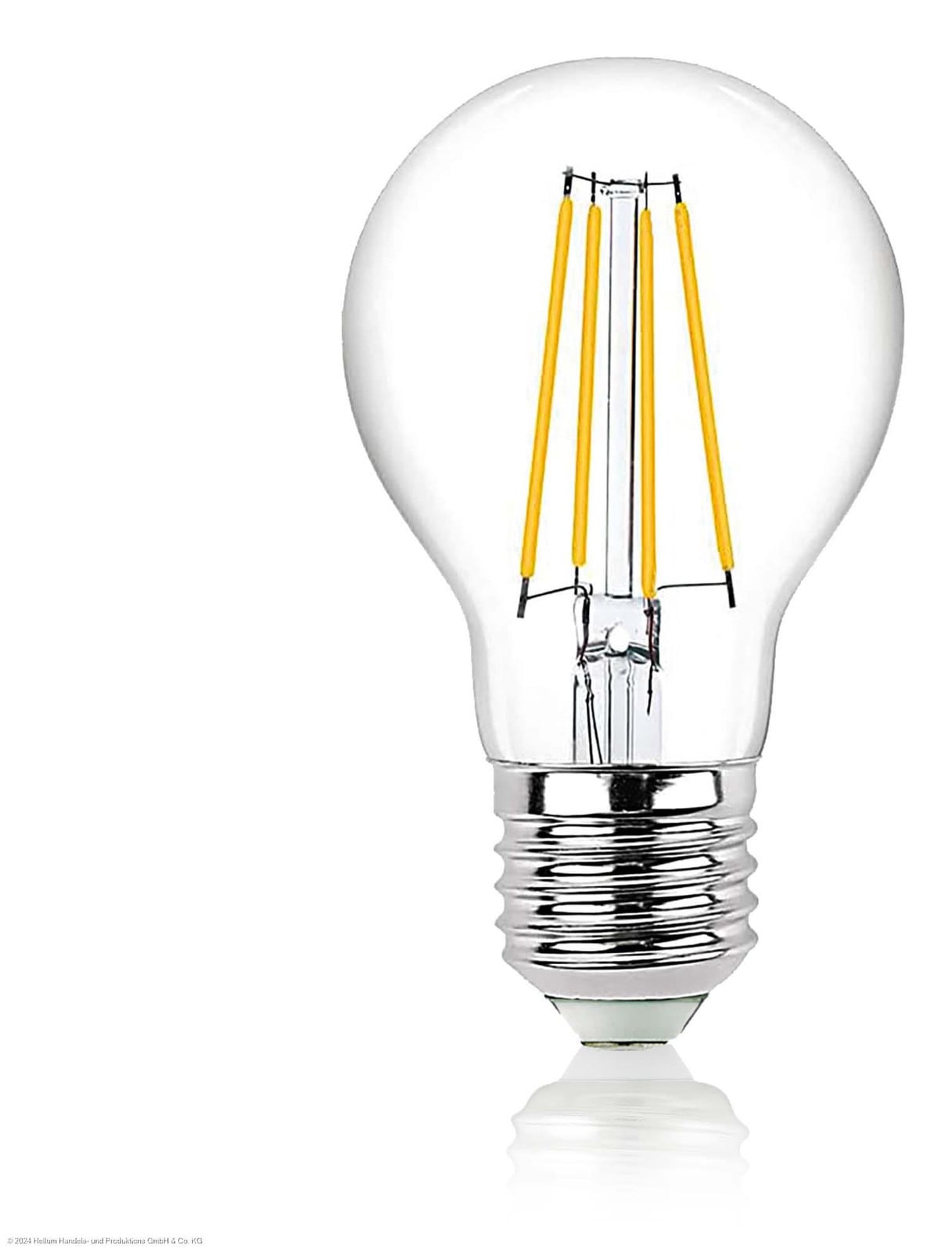 Hellum LED-lamp E27 warmwit dimbaar 4,2W