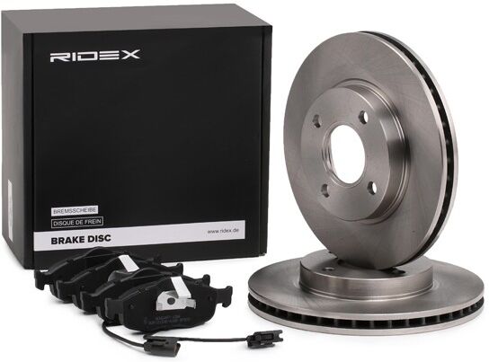 RIDEX 3405B0341 Brake discs and pads set