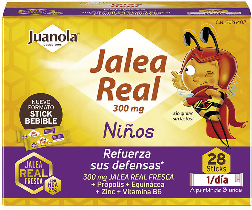 Juanola Pappa Reale Bambini bastoncini 28 u