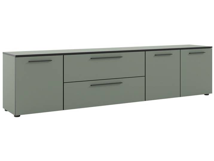 Novel XL-TV-Lowboard SOUL, grün, Holznachbildung