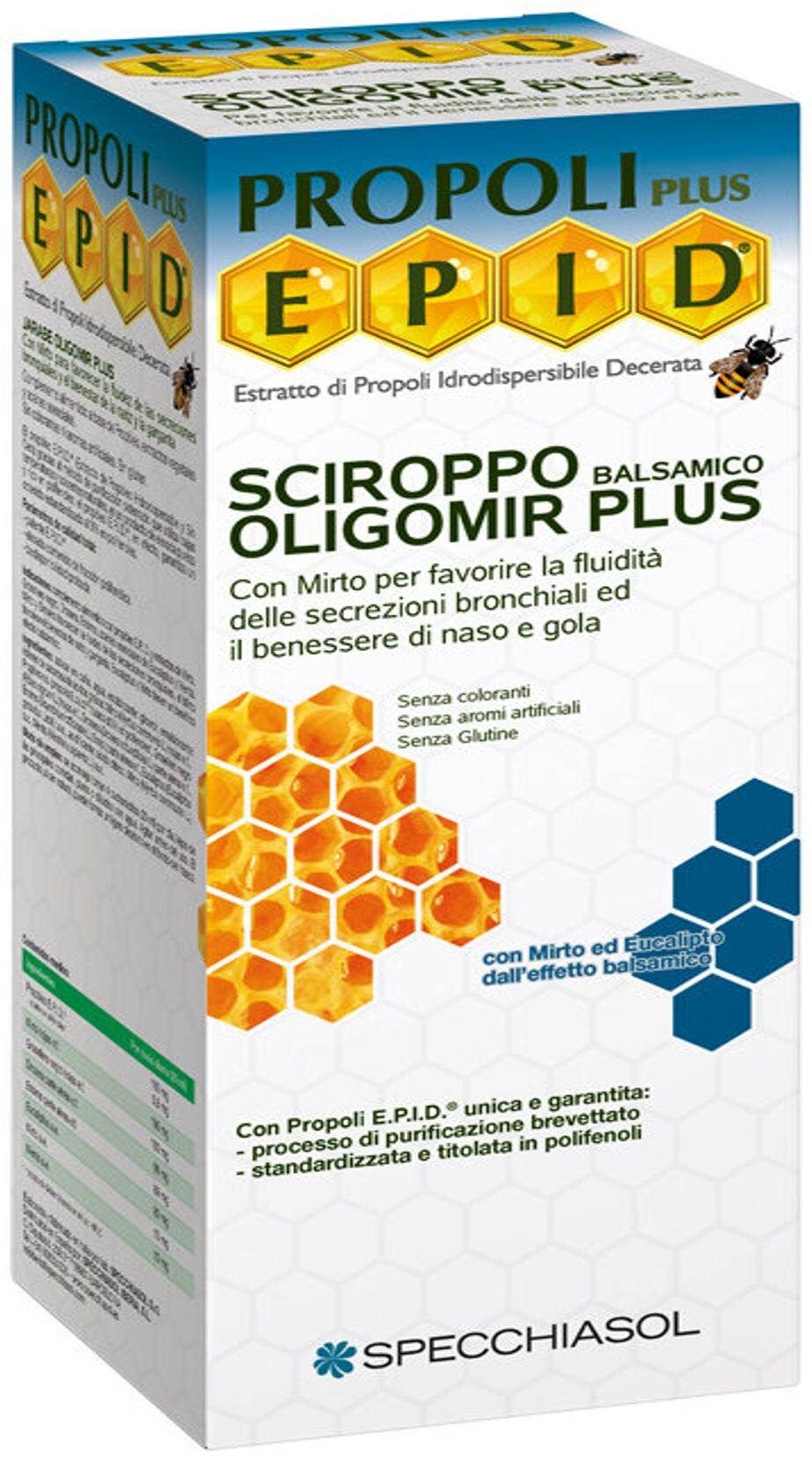 SPECCHIASOL Epid Sciroppo Oligomineral Plus 170 Ml 