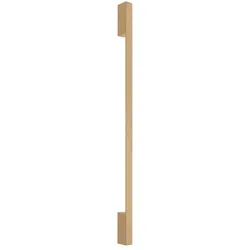 Wandleuchte Wandlampe Gold LED Leuchte Flurlampe Treppenlampe H 120cm 20W 3000K