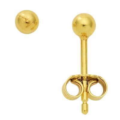 Paar Ohrstecker ADELIA´S "Ohrstecker Ohrringe 585 Gold ( 14K )", gold, Ohrringe, Damen, Damen, Gold, Goldohrringe