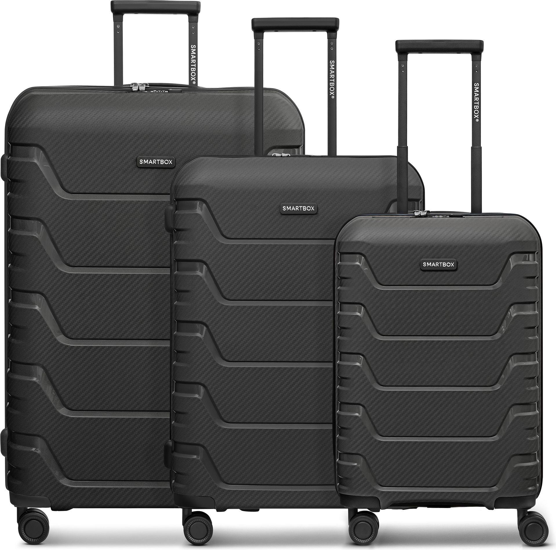 Smartbox Edition 01 THE THREE SET 4 Rollen Kofferset 3-teilig