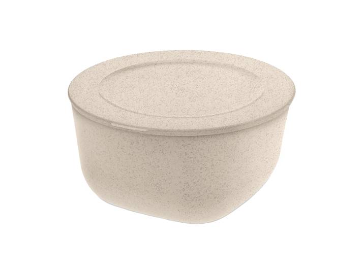Koziol Saladier avec couvercle Connect thermoplastique biocirculaire 2 L Nature desert sand