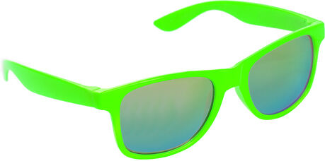 Brille, neongrün