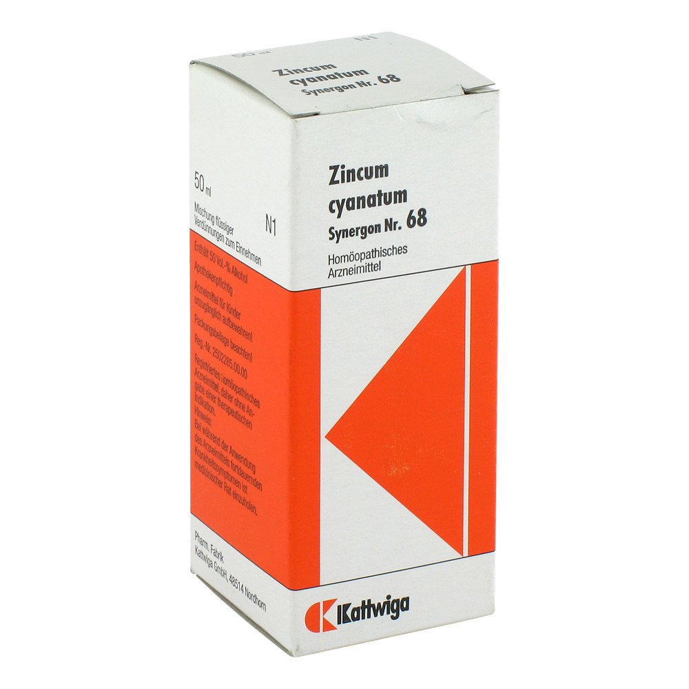 Kattwiga Arzneimittel GmbH Synergon 68 Zincum cyanatum Tropfen 01855643