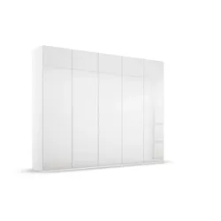 rauch ORANGE Kleiderschrank Purisma 251 x 223 cm Glas Kristallweiß