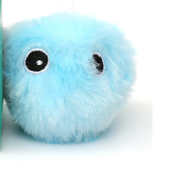 Multisell Products Hub Electric Catnip Training Toy Kitten Touch, Plush Interactive Ball Smart Cat Toys, Sounding Pet Product Squeak Toy Ball blue