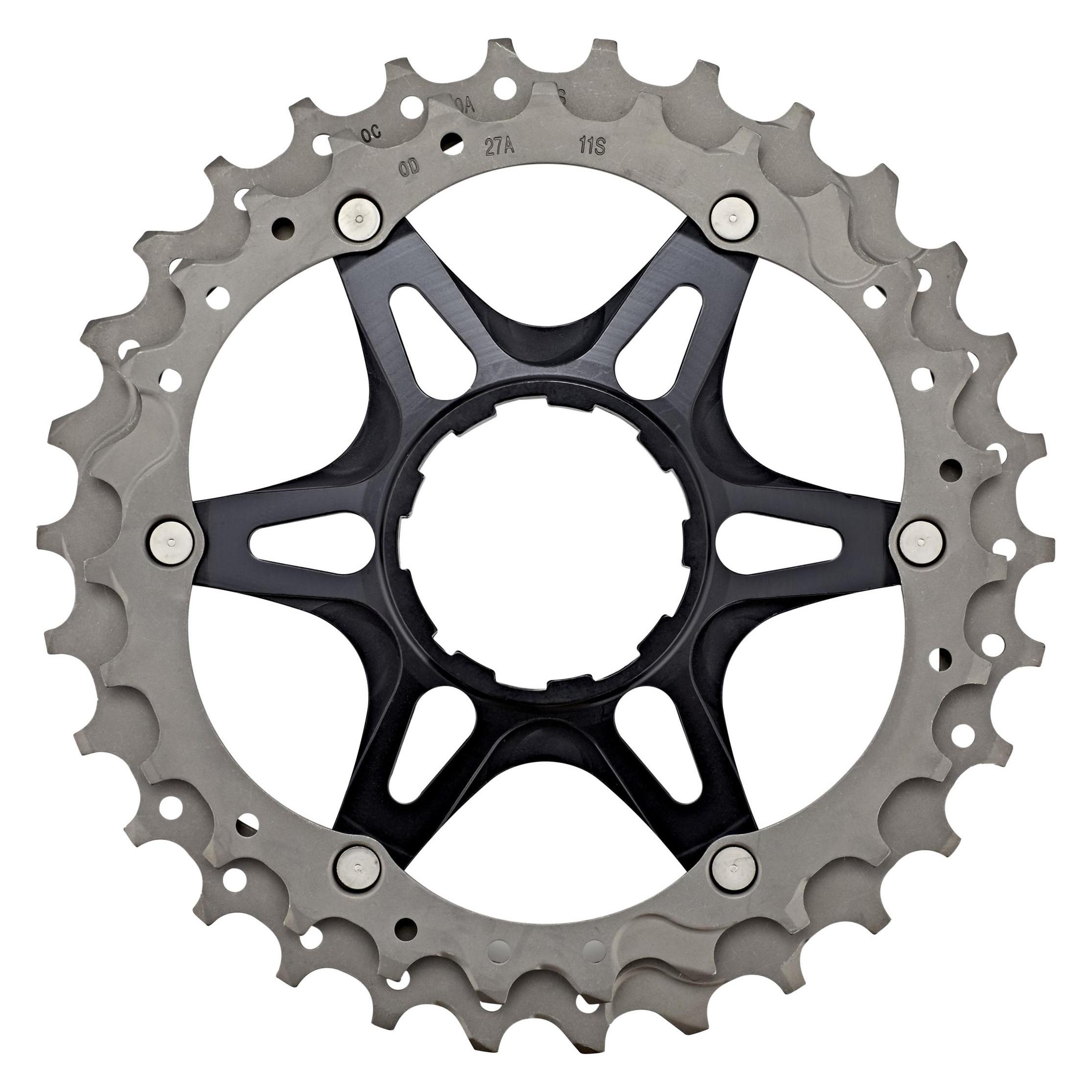 Shimano Abstufung CS-R9100 Ritzeleinheit für 11-30 Zähne mit 2 Ritzeln (Y1VT98050)