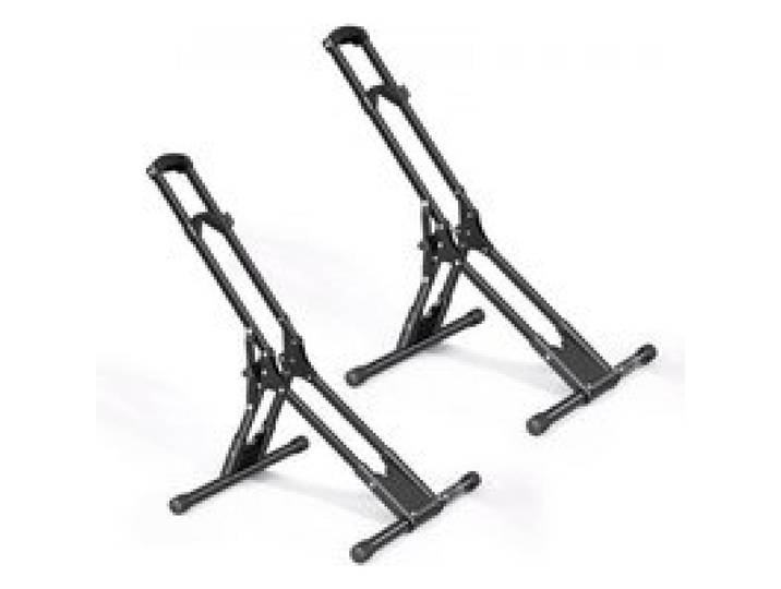 VEVOR 2x Fahrradständer Faltbar Abstellständer Freistehend für MTB Rennrad, Kohlenstoffstahlrahmen, Ø508-737 mm / 20-29 Zoll Reifen, Breite bis 75 mm / 2,9 Zoll, Bodenständer für Zuhause Lager Garage