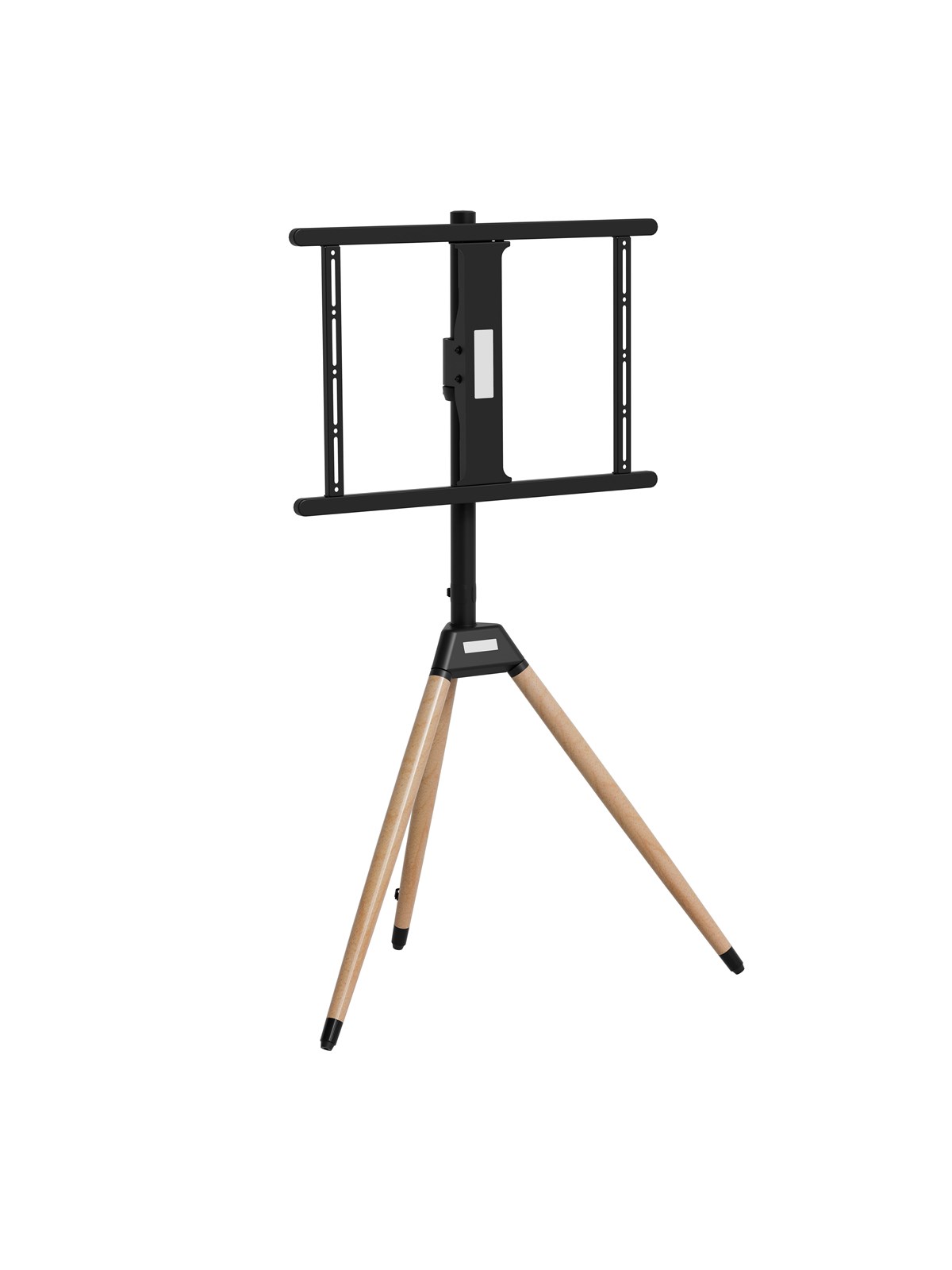 Gembird TV-Stativ mit Dreifuß - 180° Drehfunktion - 20° Neigung - Passend für 32-75" - VESA 200x200-600x400 - Max. 35 kg - Schwarz