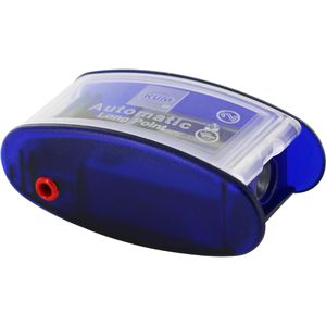 Kum Spitzer AS2M, 1053121, blau-transparent, vierfacher Dosenspitzer, aus Kunststoff