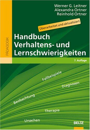 Leitner, Werner G. - Handbuch Verhaltens- und Lernschwierigkeiten (Beltz Handbuch) - Preis vom 09.10.2026 07:28:09 h