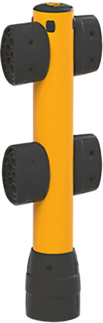 BLACK BULL Garde-corps de protection anti-chocs L-Line Poteau central FLEX+ ; MORAVIA (205.17.9486)