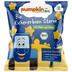 Kichererbsen Sterne - mit Mais und Kürbis