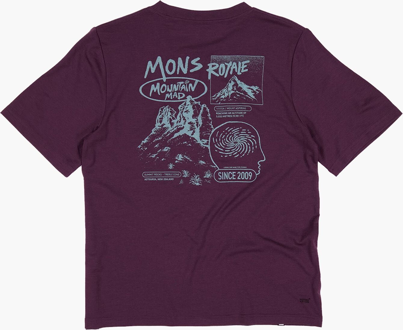 Mons Royale Wmn Icon Tee FIG