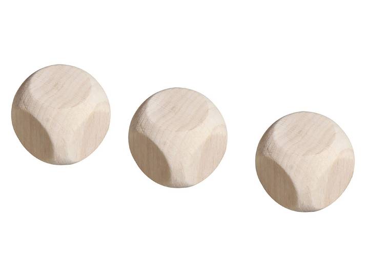 Rayher Holz-Würfel FSC 2.5 cm 3 Stück