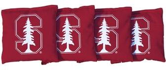 Skip's Garage Stanford University Cardinal Red Cornhole Bags
