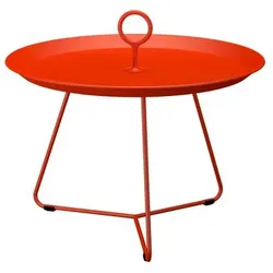 HOUE Beistelltisch Eyelet Ø 57 cm Stahl Rot Red