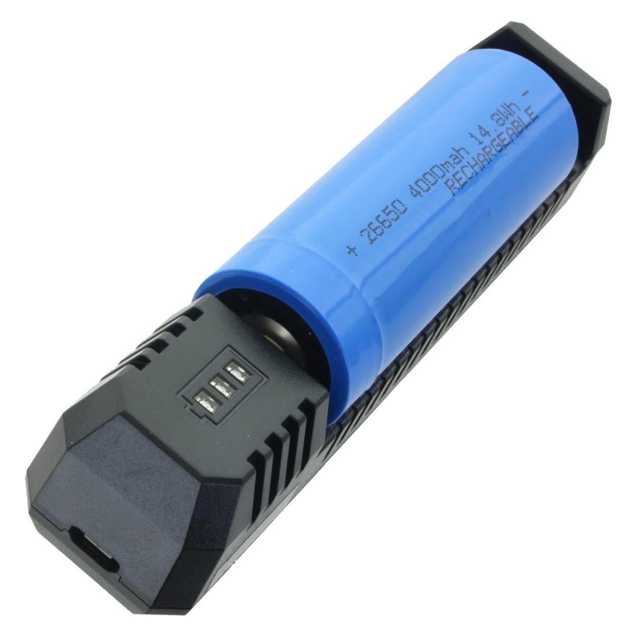 Nitecore USB Lader UI1 (1 Stk., Ladegerät ohne Akku) (NC-UI1)
