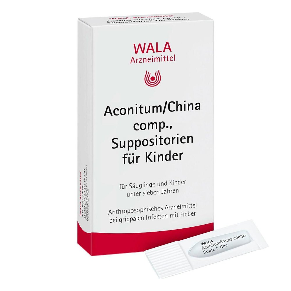 WALA Heilmittel GmbH Aconitum/China compositus Suppositorium für Kinder 01880747